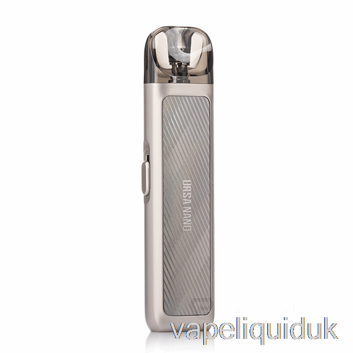 Lost Vape URSA NANO Pod Kit Twill Silver Vape Liquid